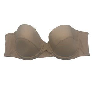 LA PERLA Bra Balconette Strapless Size 3 36/L D Beige